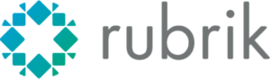 Lightspeed Launch program company, Rubrik's logo